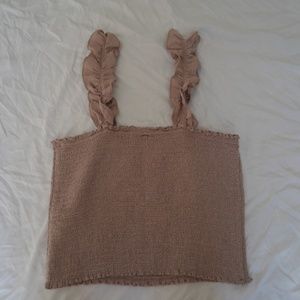 Tan Aerie top